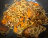 🌟褒められる蓮根とにんじんのきんぴら作り方5写真