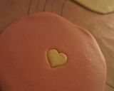 可愛い2色のハート♥メロンパン作り方10写真