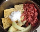 簡単 五分で肉豆腐作り方1写真
