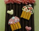 バレンタイン♡カップケーキのデコポッキー作り方7写真