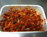 自家製で美味しく♪タコと大根のキムチ作り方3写真