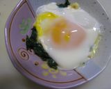 材料４つ！ホウレンソウと卵のココット作り方4写真