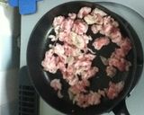 豚バラと豆腐の卵とじ作り方2写真