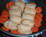 優しい♪ヘルシー♪胸肉と豆腐と野菜の袋♪作り方4写真
