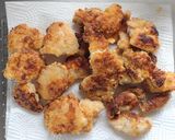 簡単節約☆鶏胸肉の揚げない塩唐揚げ。作り方10写真