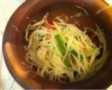 ソムタム (青パパイヤサラダ)ส้มตำ作り方8写真