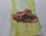 とろ～り鶏肉のロール白菜～中華風作り方4写真