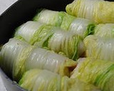 とろ～り鶏肉のロール白菜～中華風作り方5写真