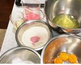 さくら香るシフォンケーキ作り方1写真