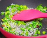 ✿大根の葉とじゃこのふりかけ粉山椒風味✿作り方3写真