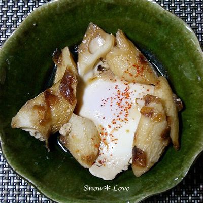 落とし卵がうれしい☆ちくわのサッと煮 by Snow＊Love 【クックパッド