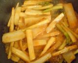シンプル・山うどの味噌炒め！作り方8写真