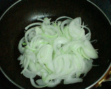 ふわり✿梅おかかご飯の新玉葱の炒り卵のせ作り方4写真