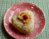 ふわり✿梅おかかご飯の新玉葱の炒り卵のせ作り方9写真