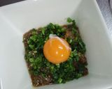 メジナ（グレ）の漬丼！残りはユッケ♪作り方5写真