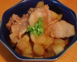✿豚バラ肉と大根の炒め煮✿作り方4写真