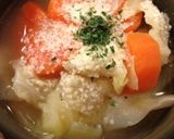 常備野菜で作れる お手軽 野菜スープ ♬作り方8写真