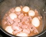 ヒレ肉とゆで卵のうま♥うま♥煮込み作り方6写真