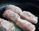さつま芋人参チーズの豚巻き～バター醤油～作り方4写真
