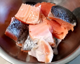 新鮮な白菜と鮭のスープ煮作り方2写真