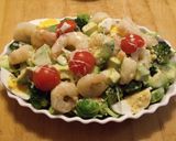 アボガド＆海老と有機野菜のコブサラダ風作り方6写真