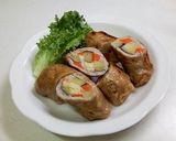さつま芋人参チーズの豚巻き～バター醤油～作り方5写真