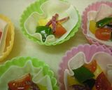 豆乳でヘルシー♬簡単ミニキッシュ♬作り方1写真