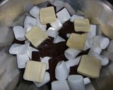 ♡V.D簡単絶品！マシュマロinチョコ♡作り方1写真