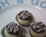 |・)ノ　takoyaki チョコ。作り方34写真