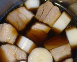 圧力鍋で豚の角煮^C^作り方3写真