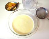 オレンジとシナモンのデザートプリン作り方3写真