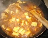 麻婆豆腐（ﾏｰﾎﾞｰﾄﾞｳﾌ）作り方8写真