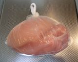 鶏胸肉で、♥簡単ハム♥作り方3写真