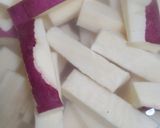簡単フライパンひとつ♪中華スティックポテト作り方1写真