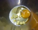 桜えび×アボカド×チーズの卵とじ丼。作り方1写真
