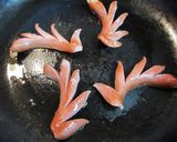 天使の翼??ウインナー作り方3写真