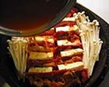 重ね重ねの牛肉キムチ鍋作り方5写真