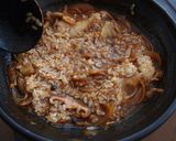 残ったカレー鍋でカレーチーズリゾット作り方2写真