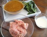 カレークリームパスタ作り方1写真