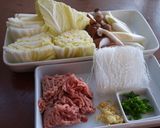 シメは春雨で！白菜ときのこの土鍋煮込み作り方1写真