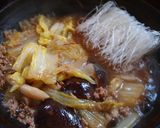 シメは春雨で！白菜ときのこの土鍋煮込み作り方13写真