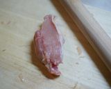 塩麹入り☆鶏胸肉青じそチーズ巻きフライ作り方2写真