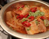 豚肉ゴロゴロ♡本場ソウル風♪キムチチゲ作り方12写真