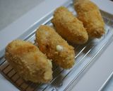 塩麹入り☆鶏胸肉青じそチーズ巻きフライ作り方9写真