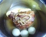 豚ロースマスタード風味煮作り方2写真