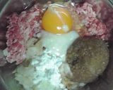 柔らか☆ごぼうつくねバーグ☆塩麹を加えて作り方2写真