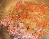 白菜と挽肉とチーズのミルフィーユ仕立て♪作り方5写真