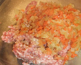 白菜と挽肉とチーズのミルフィーユ仕立て♪作り方5写真