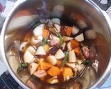 鶏モモ肉と野菜の和風煮作り方2写真