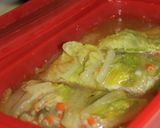 白菜と挽肉とチーズのミルフィーユ仕立て♪作り方19写真